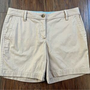 Talbots 2P Relaxed Chino Shorts, Like new, Khaki beige